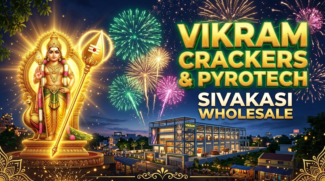 Vikram Crackers & Pyrotech Sivakasi Factory Godown