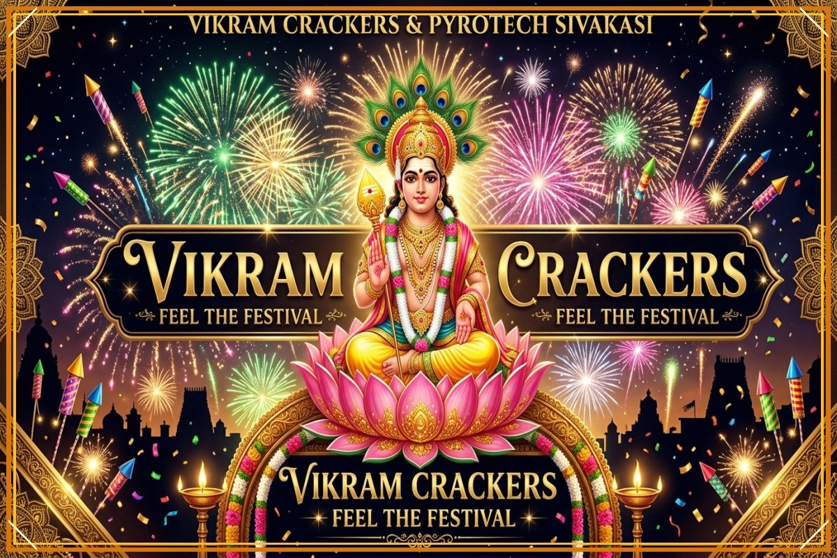 Why Choose Vikram Crackers & Pyrotech Sivakasi - Lord Murugan